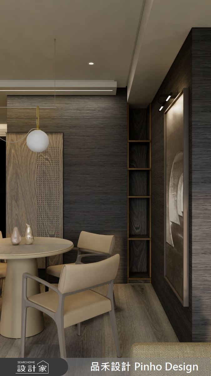 35坪新成屋(5年以下)＿美式簡約風餐廳案例圖片＿品禾設計＿品禾設計31_35坪美式簡約風之17