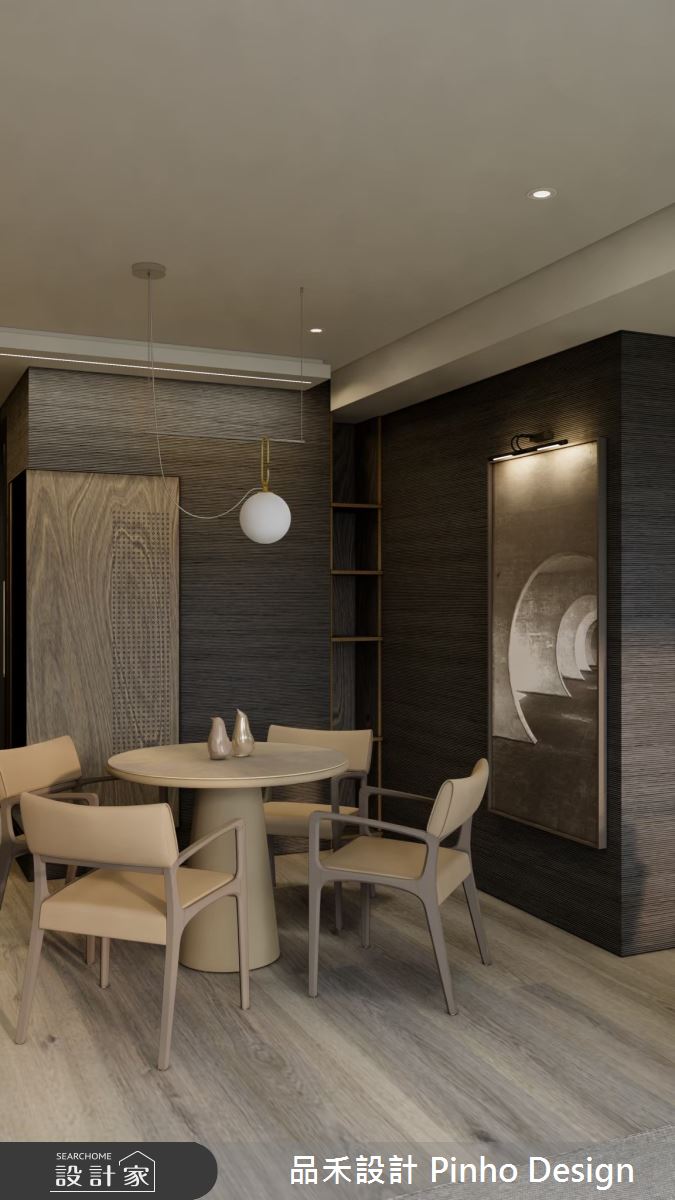 35坪新成屋(5年以下)＿美式簡約風餐廳案例圖片＿品禾設計＿品禾設計31_35坪美式簡約風之16