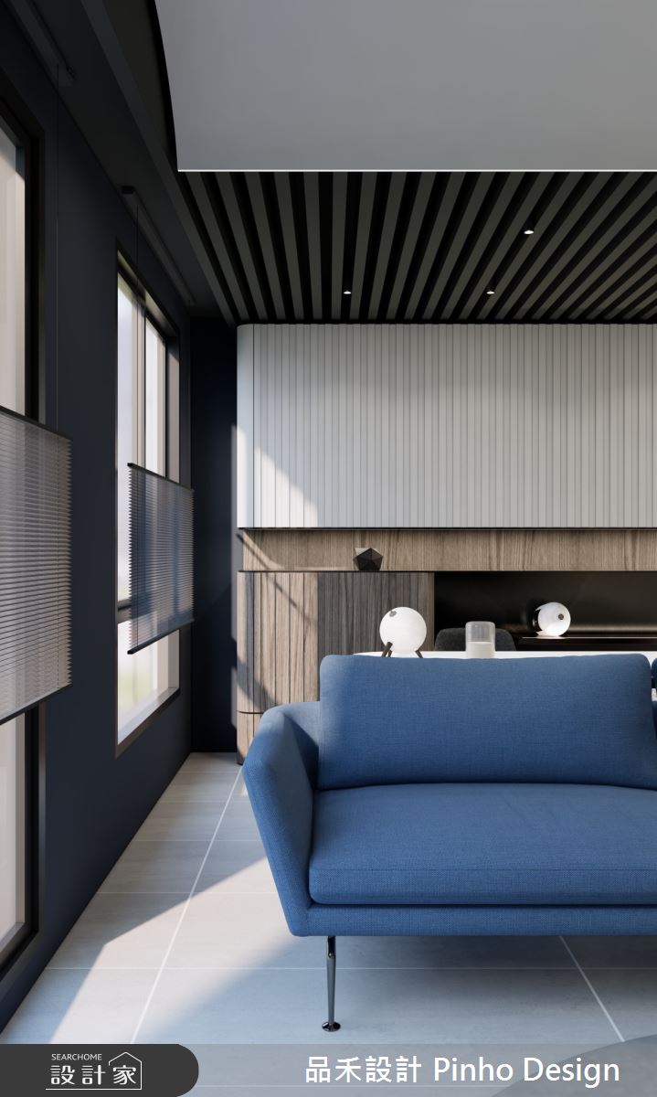 60坪新成屋(5年以下)＿輕奢風客廳案例圖片＿品禾設計＿品禾設計33_60坪輕奢風之17