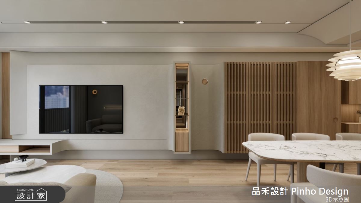 40坪新成屋(5年以下)＿日式風客廳餐廳案例圖片＿品禾設計＿品禾設計34_40坪日式風之8