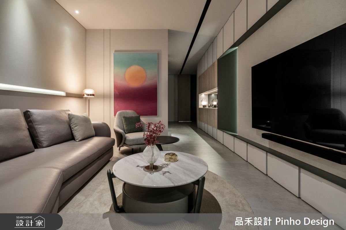 108坪老屋(16~30年)＿簡約風客廳案例圖片＿品禾設計＿品禾設計37_108坪簡約風之4