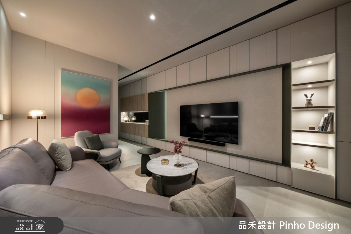 108坪老屋(16~30年)＿簡約風客廳案例圖片＿品禾設計＿品禾設計37_108坪簡約風之5