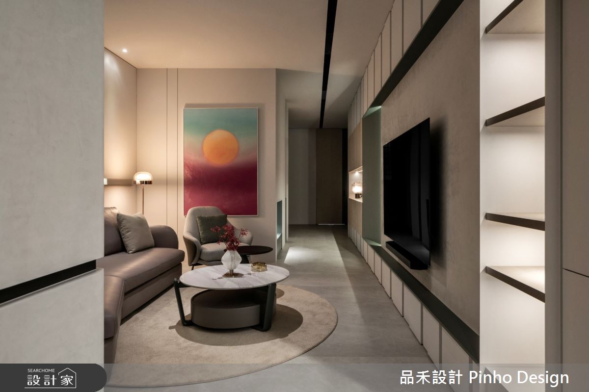 108坪老屋(16~30年)＿簡約風客廳案例圖片＿品禾設計＿品禾設計37_108坪簡約風之6