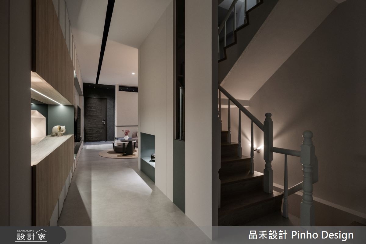108坪老屋(16~30年)＿簡約風樓梯案例圖片＿品禾設計＿品禾設計37_108坪簡約風之16