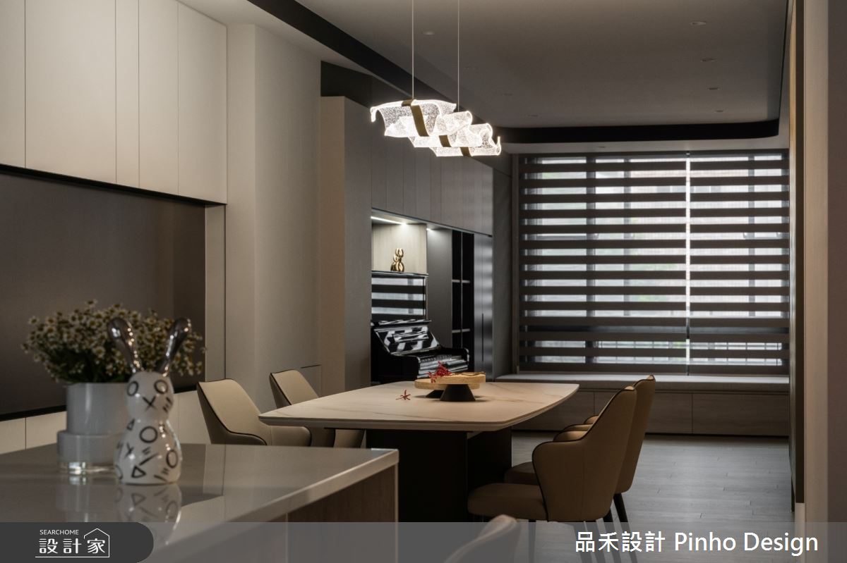108坪老屋(16~30年)＿簡約風餐廳中島案例圖片＿品禾設計＿品禾設計37_108坪簡約風之18