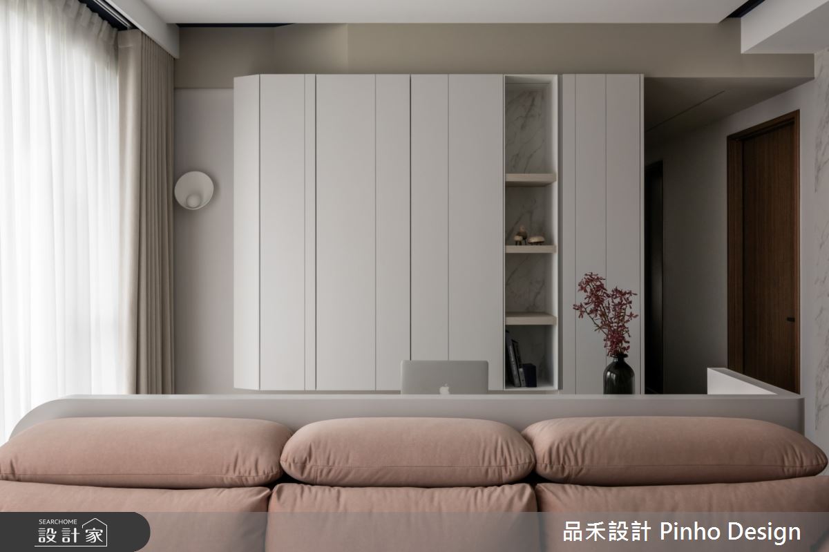 45坪新成屋(5年以下)＿日式風客廳書房案例圖片＿品禾設計＿品禾設計38_45坪日式風之5