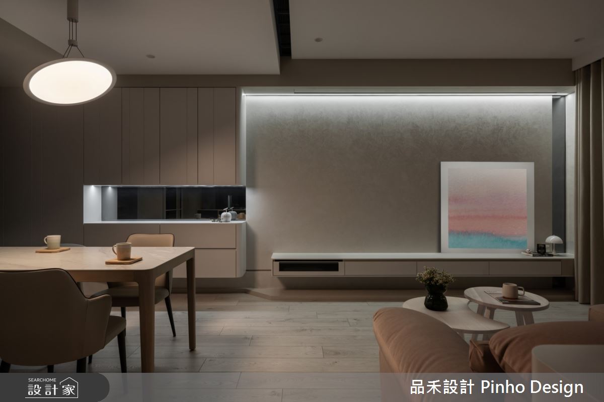 45坪新成屋(5年以下)＿日式風客廳餐廳案例圖片＿品禾設計＿品禾設計38_45坪日式風之13