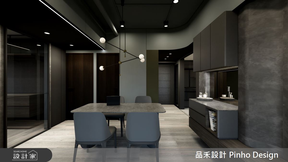 35坪新成屋(5年以下)＿現代風玄關餐廳案例圖片＿品禾設計＿品禾設計39_35坪現代風之217