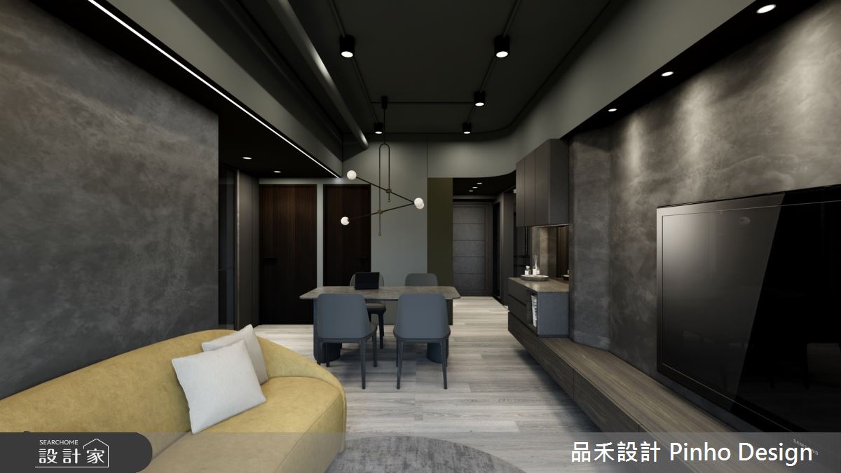 35坪新成屋(5年以下)＿現代風客廳餐廳案例圖片＿品禾設計＿品禾設計39_35坪現代風之12