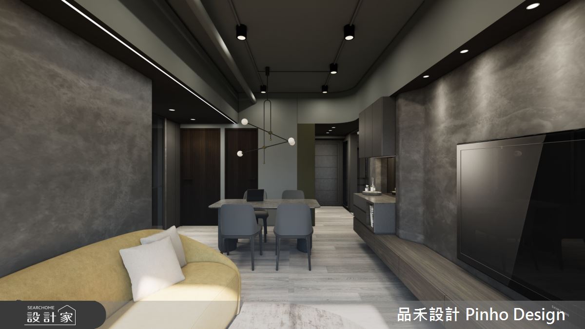 35坪新成屋(5年以下)＿現代風客廳餐廳案例圖片＿品禾設計＿品禾設計39_35坪現代風之13