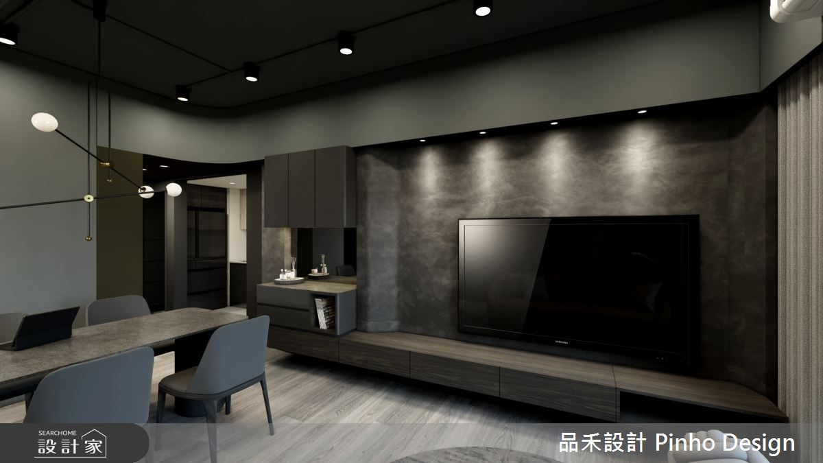 35坪新成屋(5年以下)＿現代風客廳餐廳案例圖片＿品禾設計＿品禾設計39_35坪現代風之11