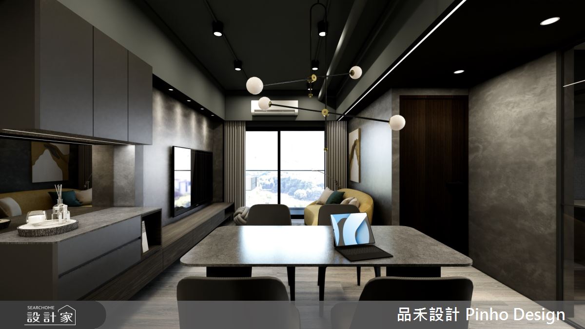 35坪新成屋(5年以下)＿現代風客廳餐廳案例圖片＿品禾設計＿品禾設計39_35坪現代風之10