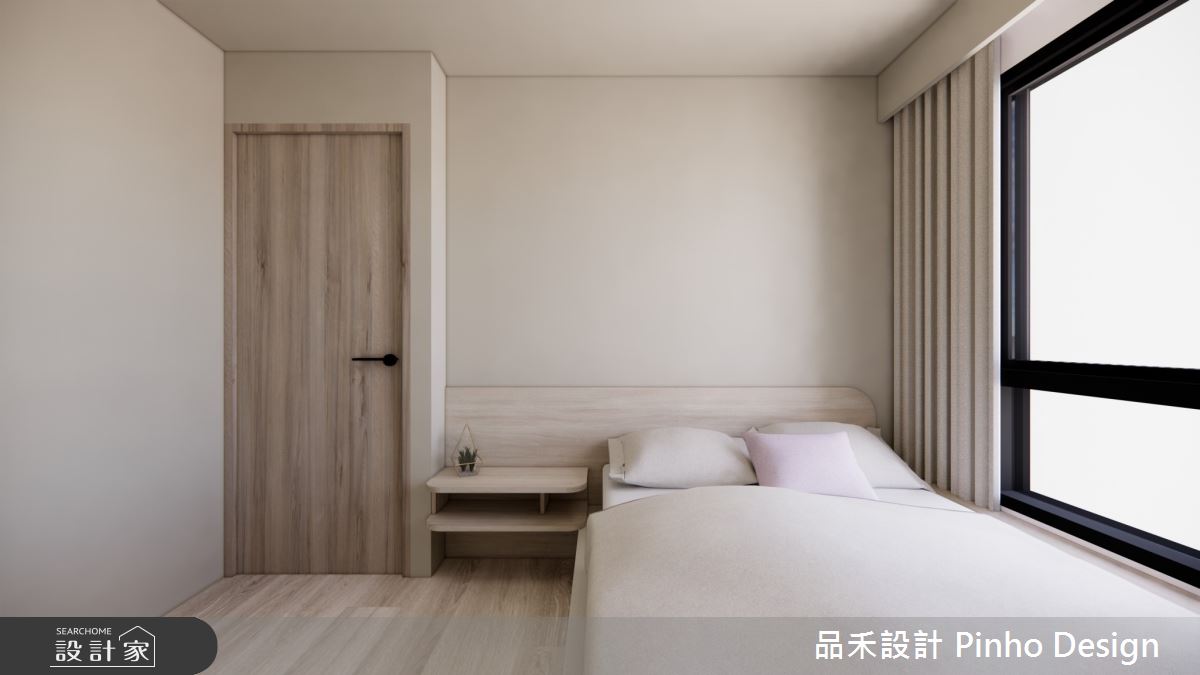 35坪新成屋(5年以下)＿現代風臥室案例圖片＿品禾設計＿品禾設計39_35坪現代風之20