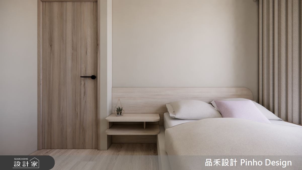 35坪新成屋(5年以下)＿現代風臥室案例圖片＿品禾設計＿品禾設計39_35坪現代風之19