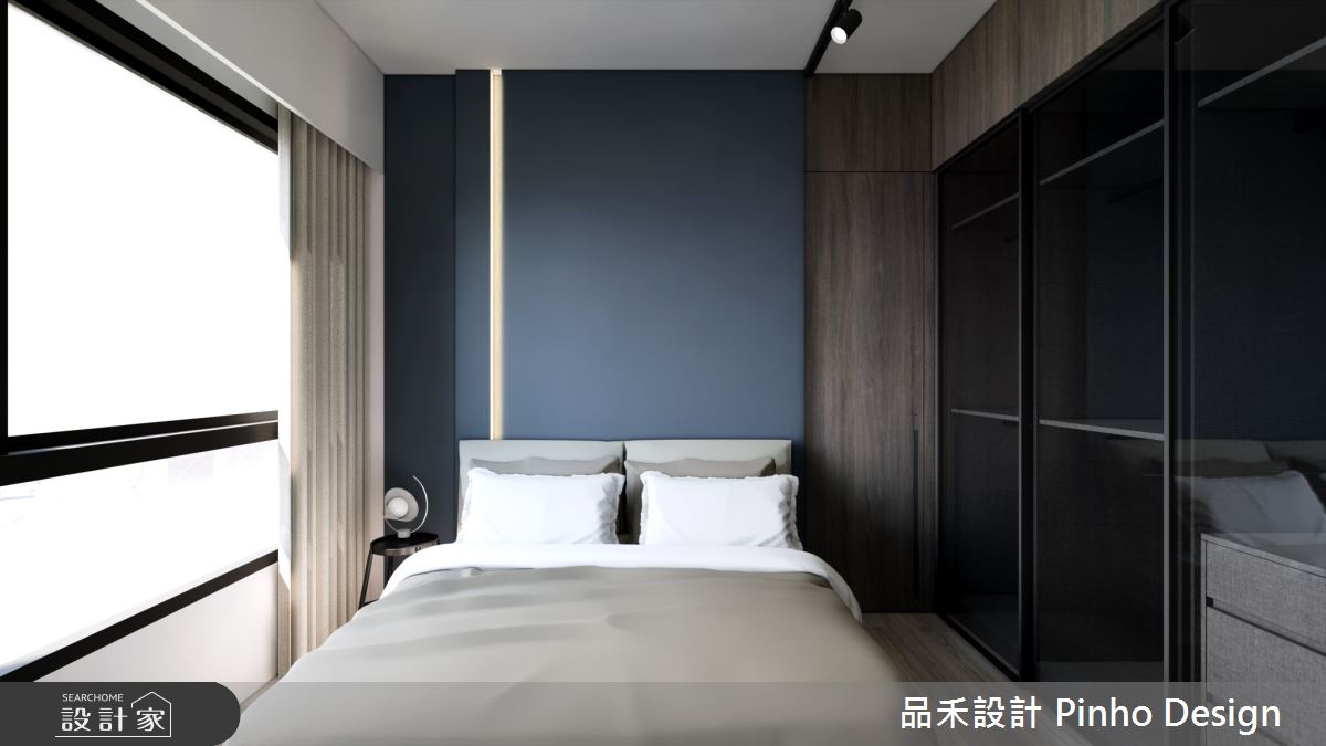 35坪新成屋(5年以下)＿現代風臥室案例圖片＿品禾設計＿品禾設計39_35坪現代風之24