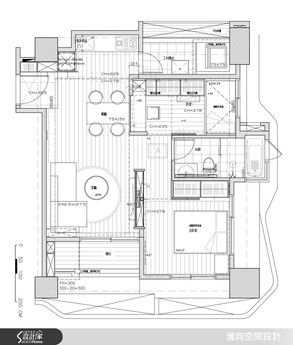 18坪新成屋(5年以下)＿北歐風案例圖片＿濰向空間設計有限公司＿濰向_18之13