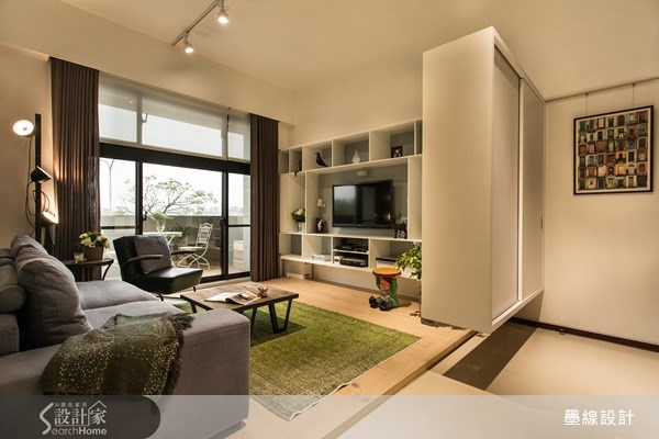 20坪新成屋(5年以下)＿鄉村風案例圖片＿墨線設計有限公司＿墨線_02之4