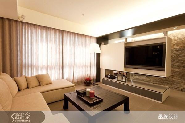 27坪新成屋(5年以下)＿奢華風案例圖片＿墨線設計有限公司＿墨線_10之8