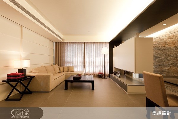 27坪新成屋(5年以下)＿奢華風案例圖片＿墨線設計有限公司＿墨線_10之2