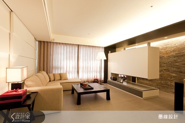 27坪新成屋(5年以下)＿奢華風案例圖片＿墨線設計有限公司＿墨線_10之3