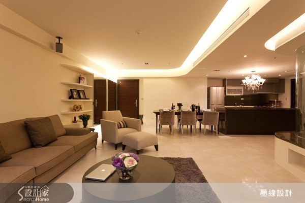 40坪新成屋(5年以下)＿奢華風案例圖片＿墨線設計有限公司＿墨線_12之3