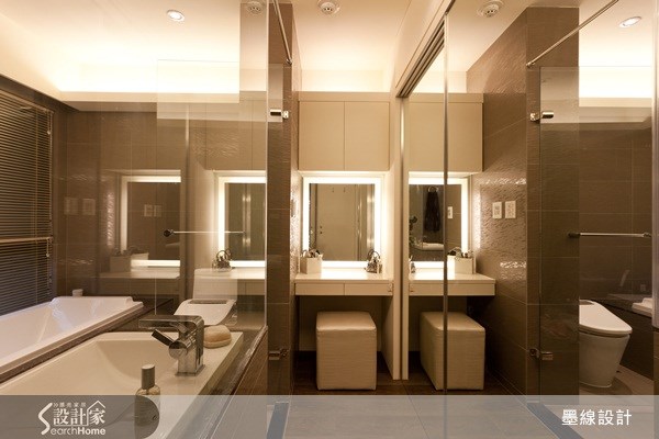 40坪新成屋(5年以下)＿奢華風案例圖片＿墨線設計有限公司＿墨線_12之25