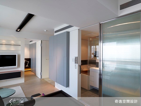 16坪老屋(16~30年)＿現代風客廳浴室案例圖片＿奇逸空間設計＿奇逸_03之9