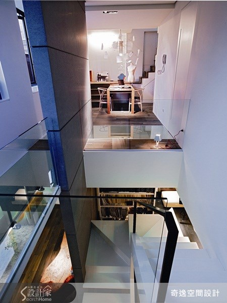 75坪新成屋(5年以下)＿現代風樓梯案例圖片＿奇逸空間設計＿奇逸_05之8