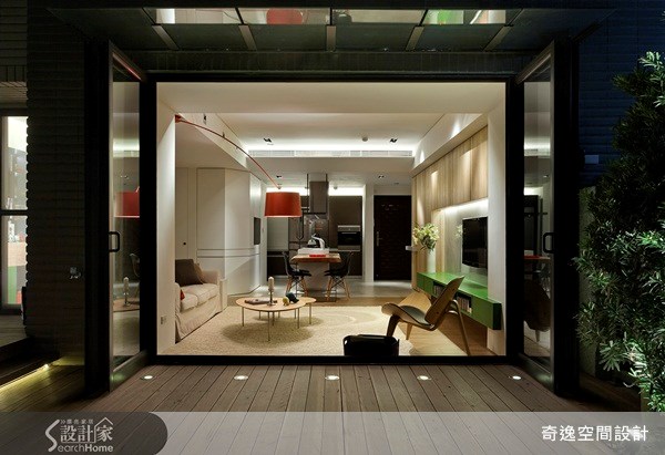 70坪新成屋(5年以下)＿現代風客廳案例圖片＿奇逸空間設計＿奇逸_06之6