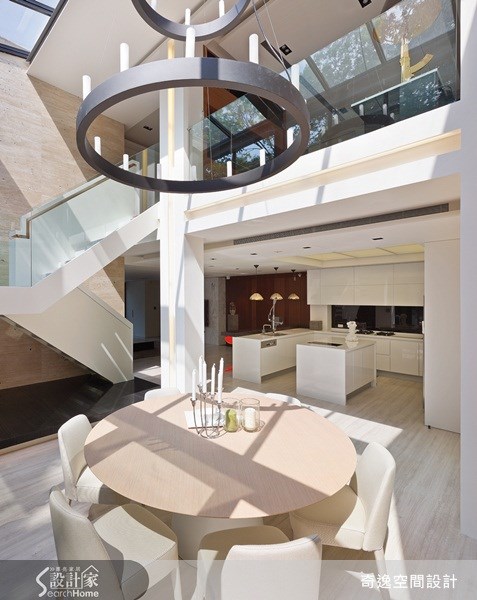 125坪老屋(16~30年)＿現代風餐廳廚房樓梯案例圖片＿奇逸空間設計＿奇逸_07之1