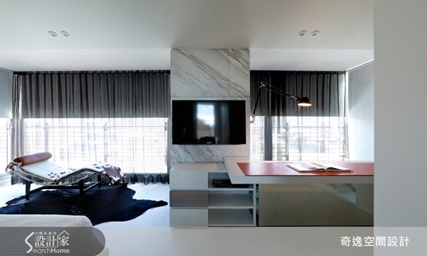 49坪新成屋(5年以下)＿現代風書房案例圖片＿奇逸空間設計＿奇逸_08之8