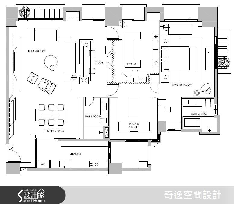 新成屋(5年以下)＿簡約風案例圖片＿奇逸空間設計＿奇逸_10之26