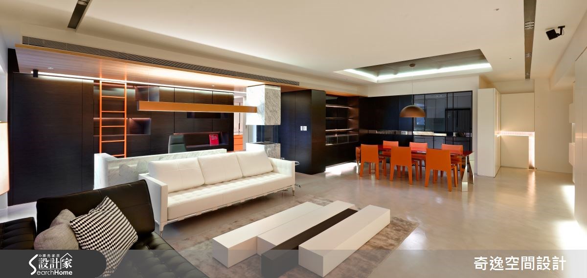 新成屋(5年以下)＿簡約風客廳餐廳案例圖片＿奇逸空間設計＿奇逸_10之11