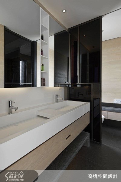 66坪新成屋(5年以下)＿簡約風浴室案例圖片＿奇逸空間設計＿奇逸_14之17