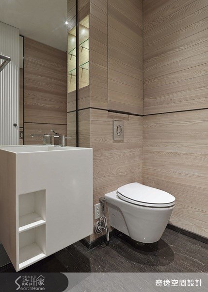 66坪新成屋(5年以下)＿簡約風浴室案例圖片＿奇逸空間設計＿奇逸_14之18