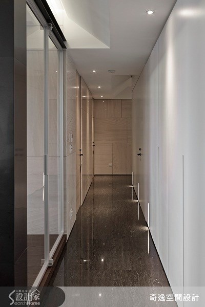 66坪新成屋(5年以下)＿簡約風走廊案例圖片＿奇逸空間設計＿奇逸_14之11