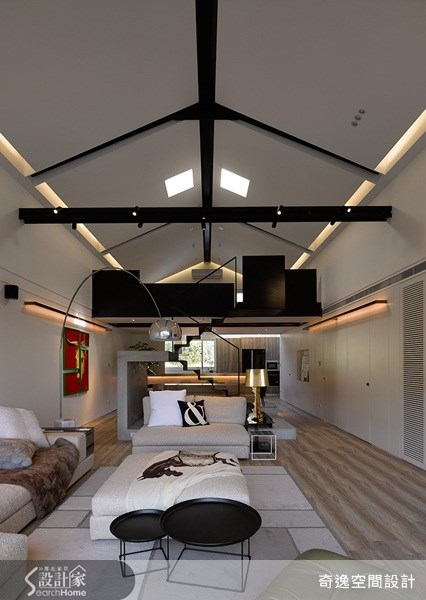 63坪中古屋(5~15年)＿現代風客廳案例圖片＿奇逸空間設計＿奇逸_15之5