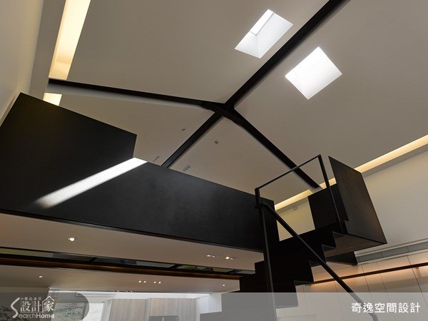 63坪中古屋(5~15年)＿現代風樓梯案例圖片＿奇逸空間設計＿奇逸_15之37