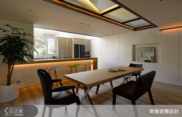 63坪中古屋(5~15年)＿現代風吧檯案例圖片＿奇逸空間設計＿奇逸_15之14