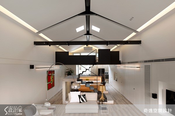 63坪中古屋(5~15年)＿現代風客廳案例圖片＿奇逸空間設計＿奇逸_15之6