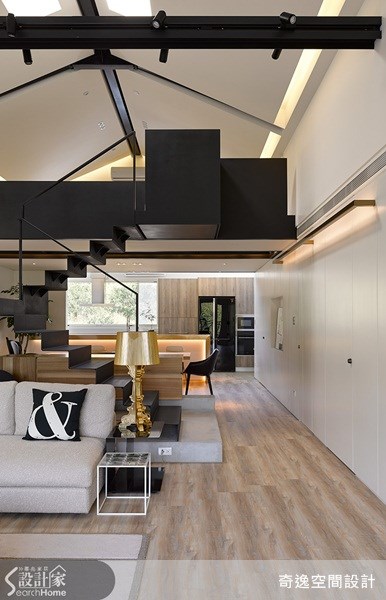 63坪中古屋(5~15年)＿現代風客廳案例圖片＿奇逸空間設計＿奇逸_15之26