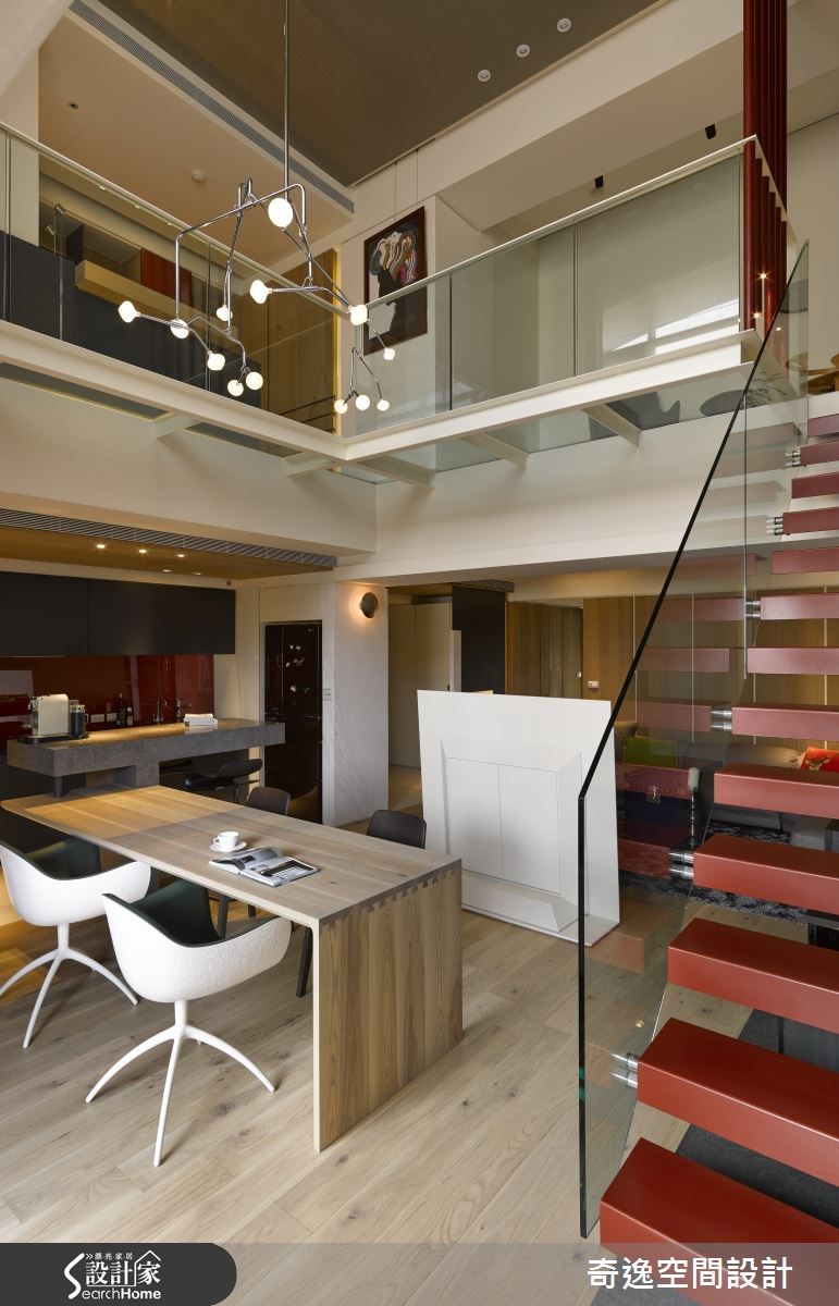 40坪新成屋(5年以下)＿現代風廚房案例圖片＿奇逸空間設計＿奇逸_17之10