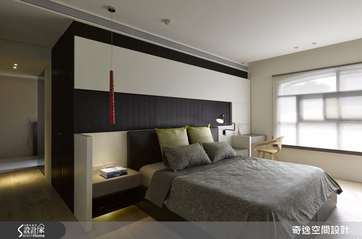 40坪新成屋(5年以下)＿現代風臥室案例圖片＿奇逸空間設計＿奇逸_17之13