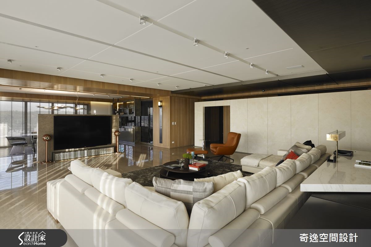 202坪新成屋(5年以下)＿現代風客廳案例圖片＿奇逸空間設計＿奇逸_18之4