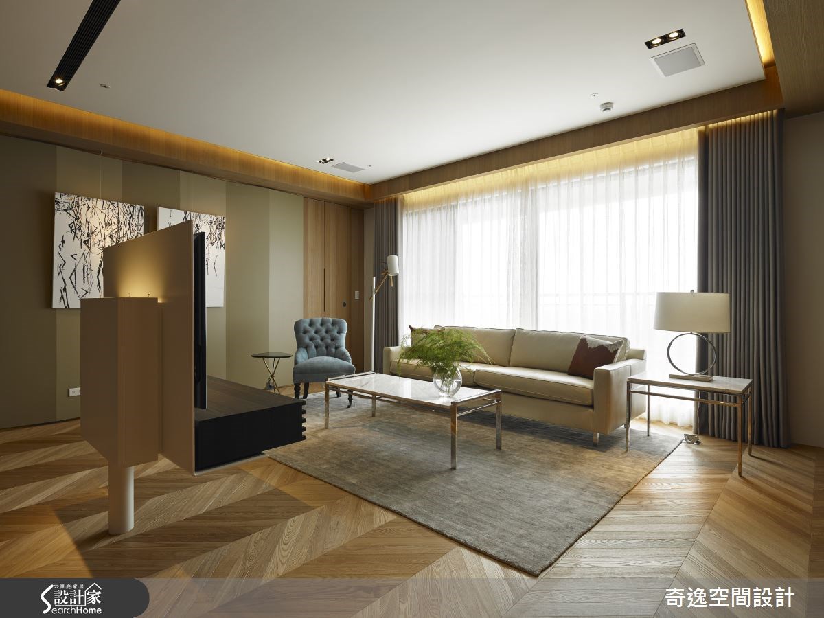 202坪新成屋(5年以下)＿現代風客廳案例圖片＿奇逸空間設計＿奇逸_18之9