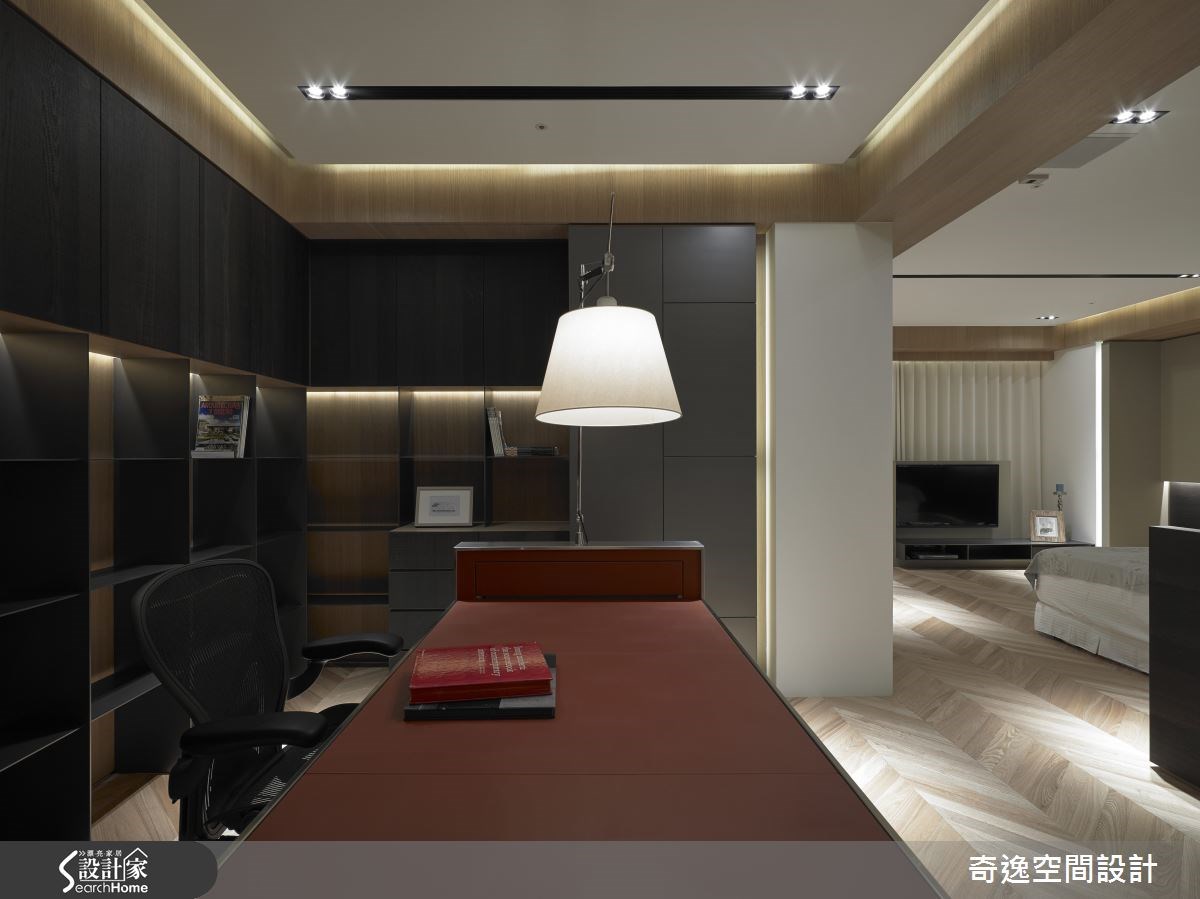 202坪新成屋(5年以下)＿現代風臥室書房案例圖片＿奇逸空間設計＿奇逸_18之10