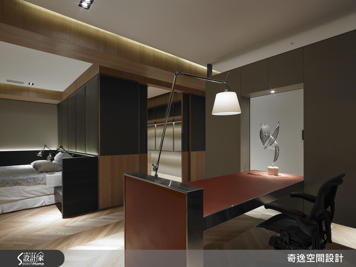 202坪新成屋(5年以下)＿現代風臥室書房案例圖片＿奇逸空間設計＿奇逸_18之11