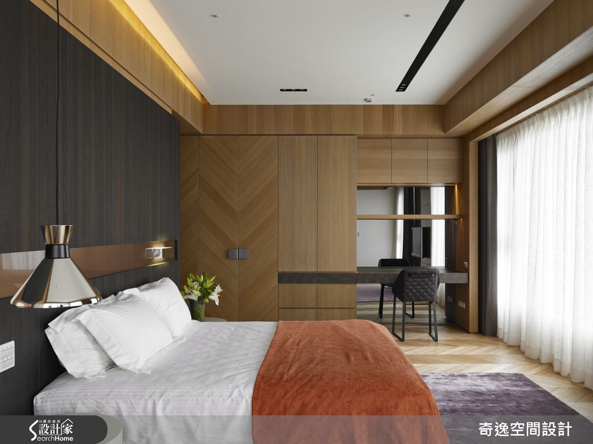 202坪新成屋(5年以下)＿現代風臥室案例圖片＿奇逸空間設計＿奇逸_18之13
