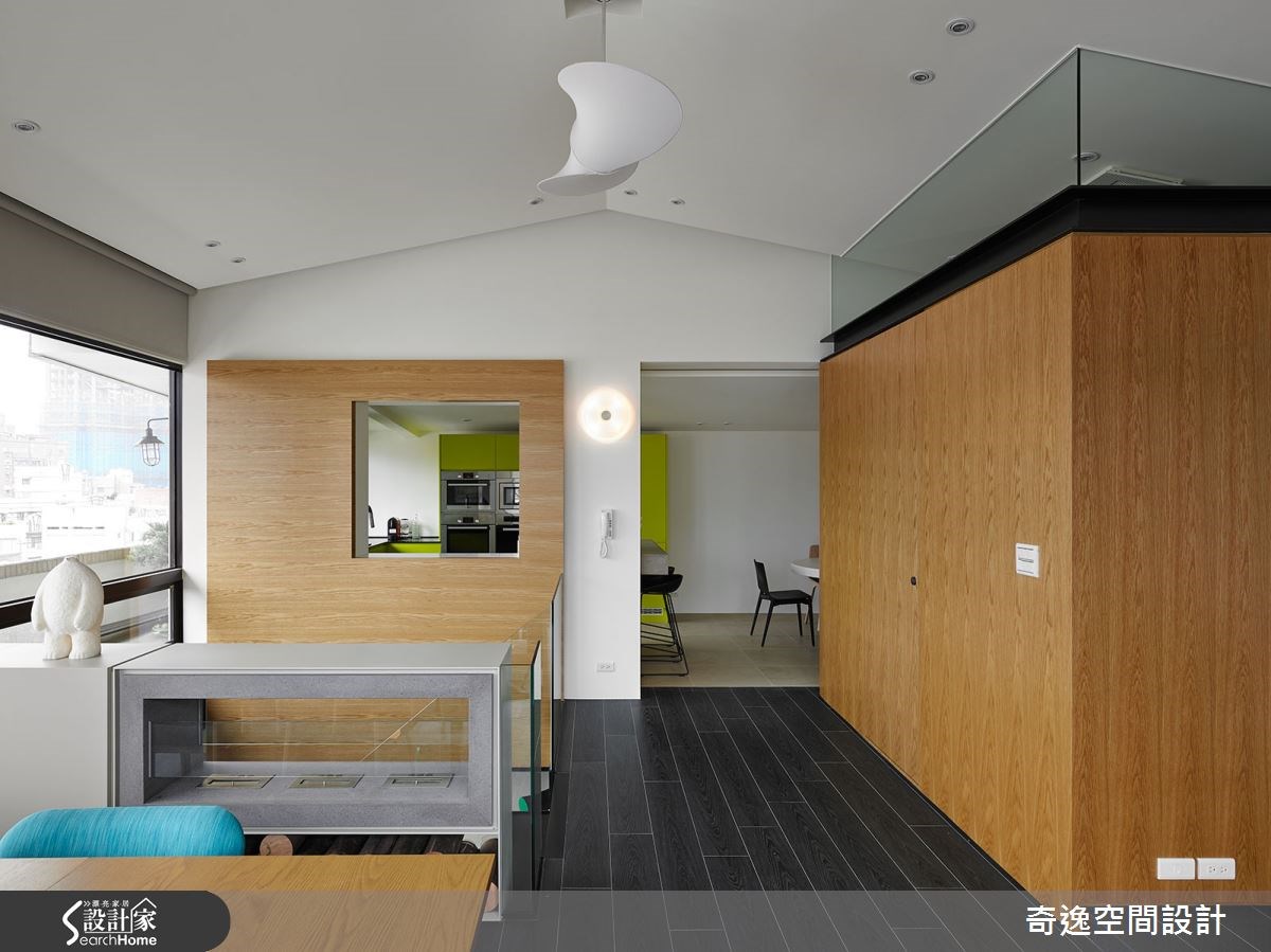 72坪老屋(16~30年)＿現代風走廊案例圖片＿奇逸空間設計＿奇逸_19之14