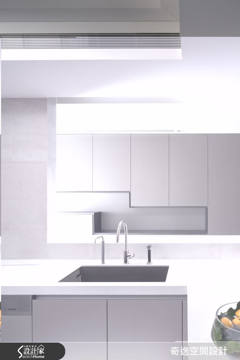 40坪新成屋(5年以下)＿現代風廚房案例圖片＿奇逸空間設計＿奇逸_20之14